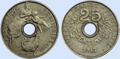 Concours de 25 Centimes essai COUDRAY Petit Module